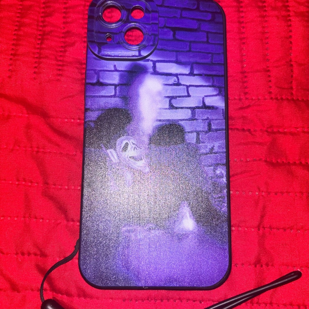 Purple Skull Phone Case